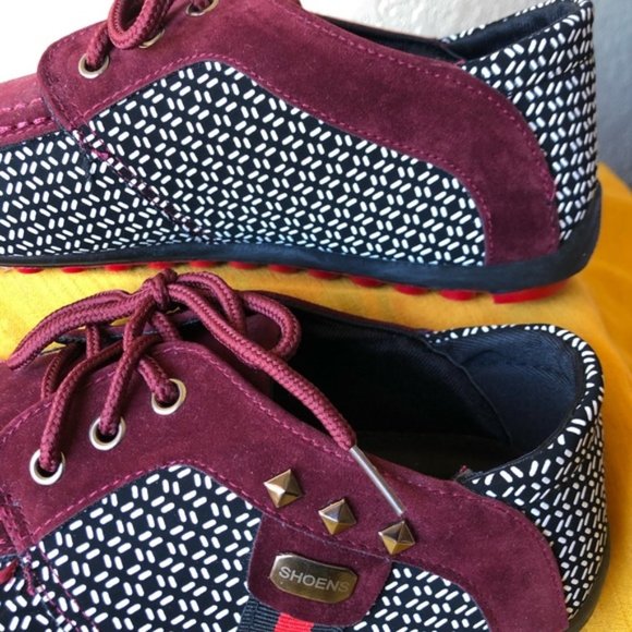 Mens Loafer stringup suede Shoes 43/ mens 10 - Picture 2 of 5